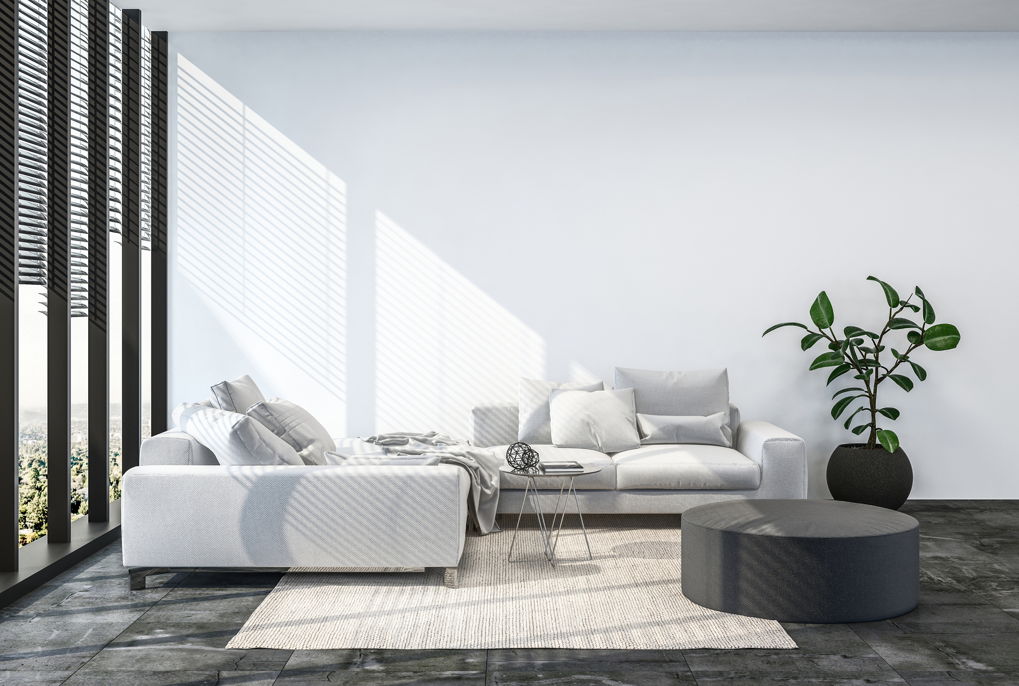 Modern Living Room Interior  